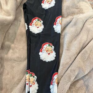 Goldsheep festive Santa Leggings